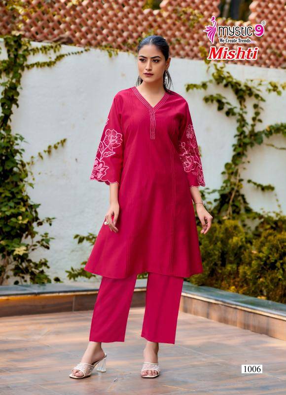 Mystic9 mishti vol 1 coord set Wholesale Kurti suppliers in Mumbai